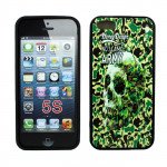 Wholesale Apple iPhone 5 5S Design Case (Camouflage Skull)